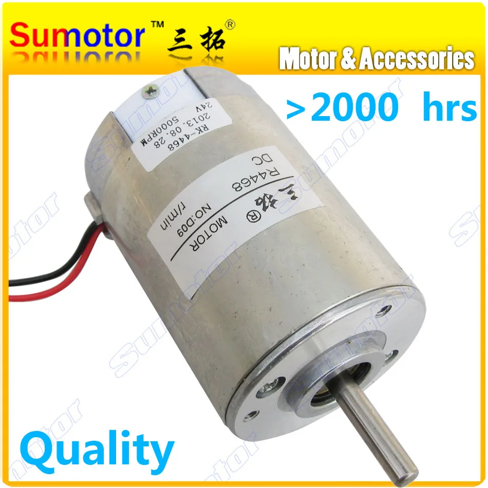 Durável de Alta Motor de Polimento Alta Velocidade Variável Reversível dc Motor Elétrico Qualidade Faça Você Mesmo Scooter R4468 2400rpm 12v 24v 5000rpm