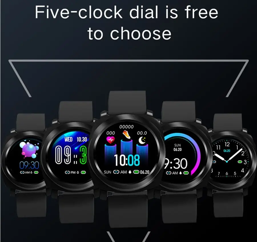 696 B11 Смарт часы водонепроницаемые пульсометр кровяное давление Smartwatch женские носимые часы мужские несколько видов спорта