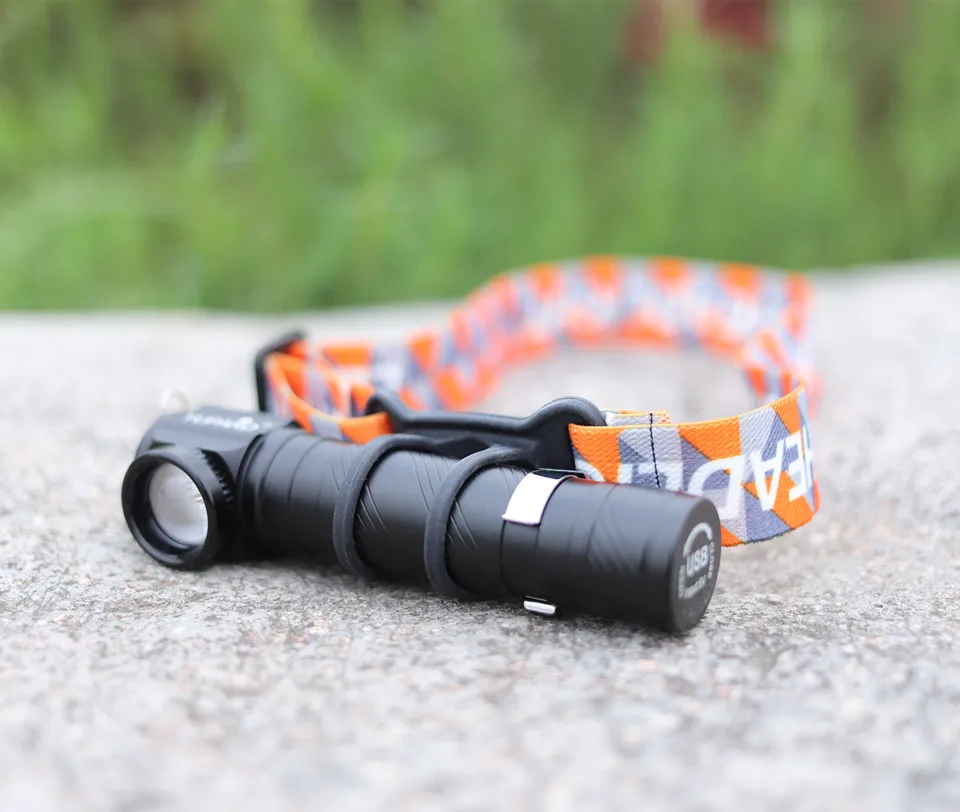 YUPARD Multi-function T6 LED Flashlight Built-in battery USB charging With magnet For night riding night fishing camping hunting