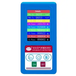 PM2.5 10 1,0 на батарейках бытовой USB тестирование ручной профессиональный измеритель анализатор частиц цифровой детектор качества воздуха