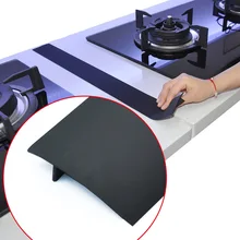 2 шт кухонная силиконовая плита счетчик зазоры крышка термостойкие щелевые заполняющие полоски AUG889