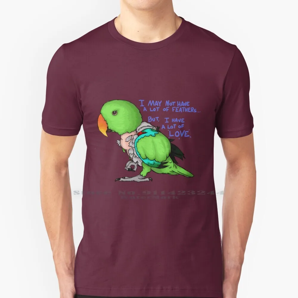Ratty Boi Elvis , Love T Shirt Cotton 6Xl Eclettus Parrot Spiumatura Pappagalli Spiumatrice Birb Big Boy Big Bird Green Bird Brutto Carino