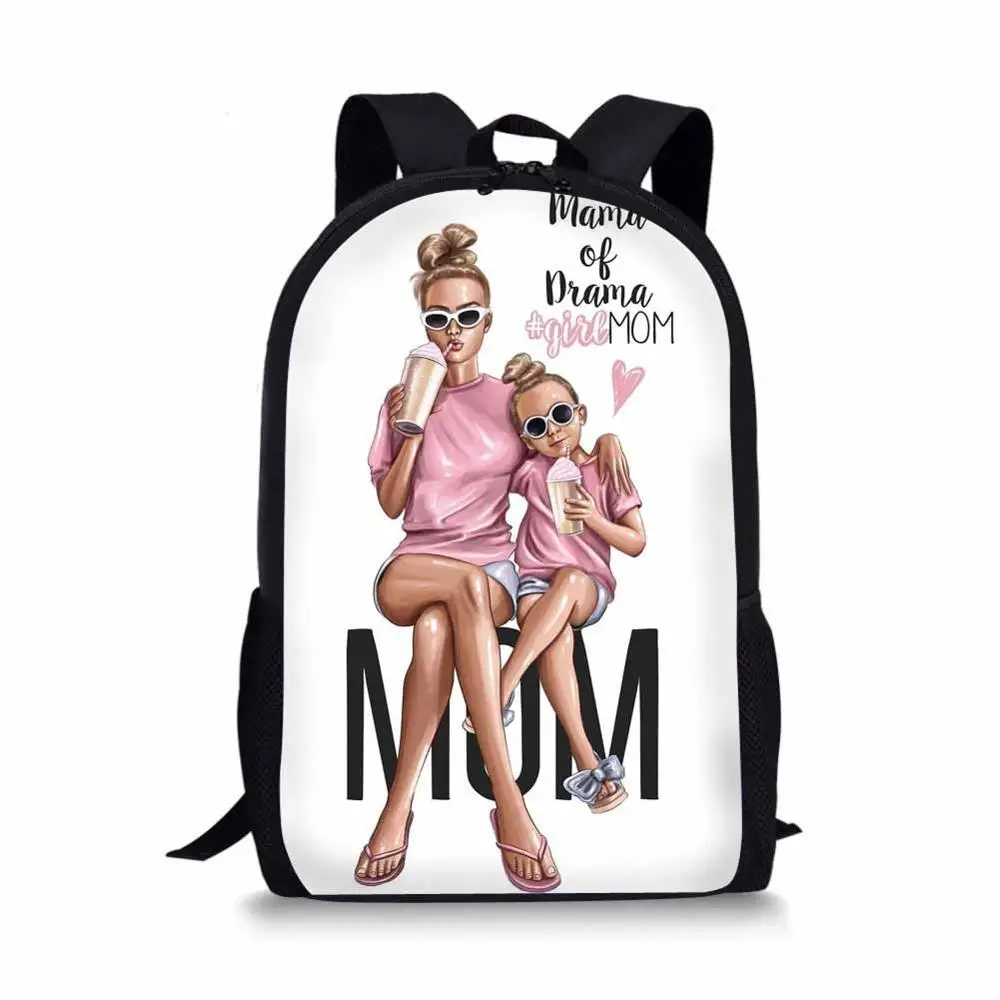 KOKO CAT queen принцессы супер мамы и ребенка студенческий рюкзак, так же подходит для маленьких девочек в возрасте от 3 шт./компл. Начальная Школа сумки школьный рюкзак Mujer mochila - Цвет: YQ3994C