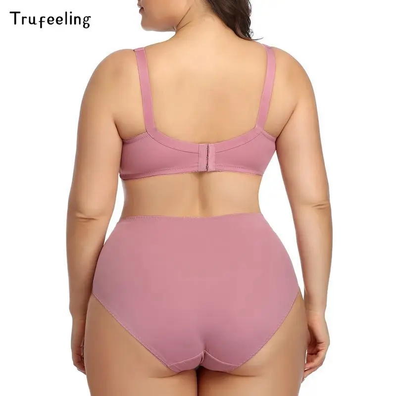 Trufeeling новый полный охват бюстгальтер на косточках сексуальный набор для женщин