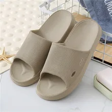 Большие размеры; Тапочки для душа и бассейна для мужчин; Новое поступление; мягкие ультра легкие Тапочки для ванной; нескользящие легкие домашние тапочки; Прямая поставка