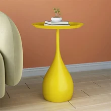 Table d'appoint nordique pour la maison moderne, petite Table basse pour la maison, le salon, le canapé, coin rond, le balcon, les loisirs, la négociation