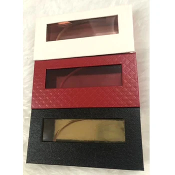 

NEW 20/40pack wholesale cortex false eyelash packaging box lash boxes packaging custom logo faux mink eyelashes strip empty case