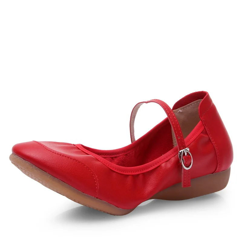 Buckles red Новинка, обувь для латинских танцев, Женская Профессиональная обувь для латинских танцев, обувь для международных танцев, мягкая подошва, танцевальная обувь для выступлений, женская обувь - Цвет: Buckles red