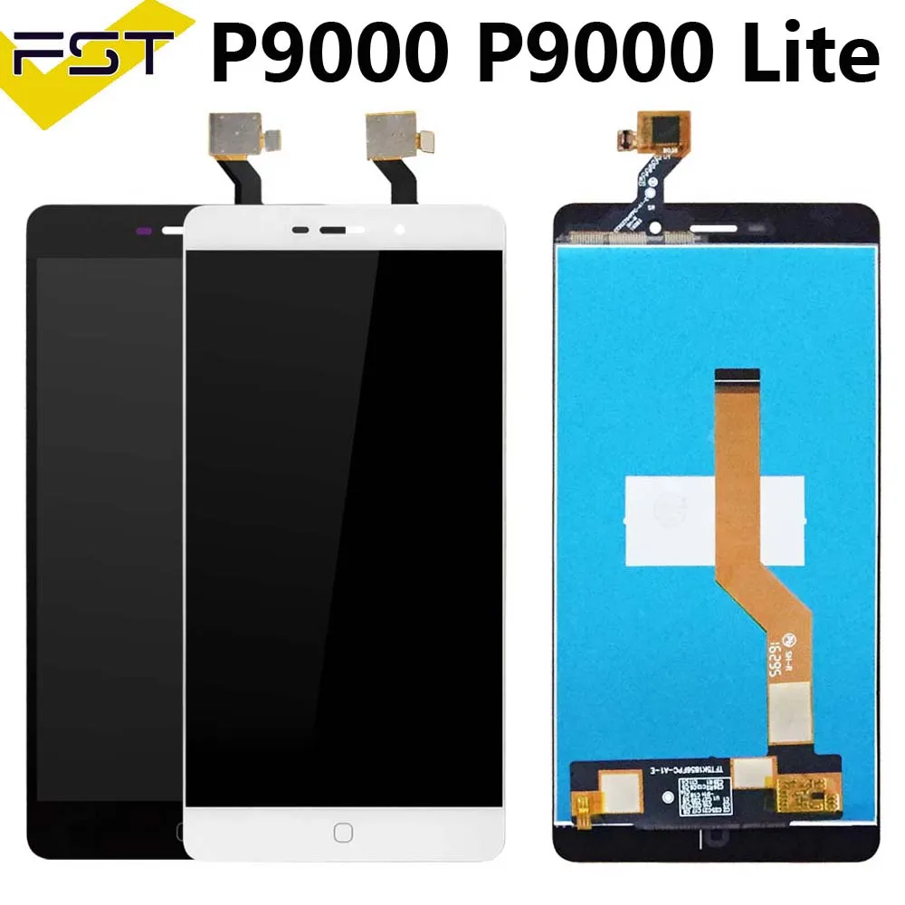 5,5 ''для Elephone P9000 P9000D P9000E P9000 Lite ЖК-дисплей+ сенсорный экран дигитайзер ЖК-сборка идеальный ремонт деталей+ Инструменты