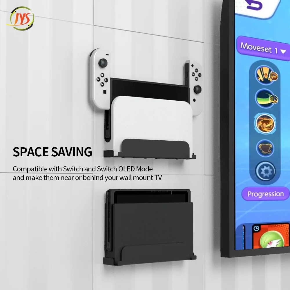 Suporte de Suporte de Parede Protetor para Nintendo Switch Console Dock Suporte Nitendo Interruptor Oled tv Doca Acessórios - Image 4