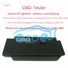 RIOOAK Neue Ankunft Fabrik preis! OBD Tester schalter auf auto Zündung, wenn alle schlüssel verloren für VAG automotive OBD Tester