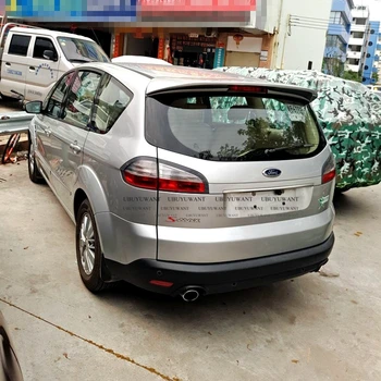 

For Ford S-max Spoiler High Quality ABS Material Car Rear Wing Rear Spoiler For Ford S-max Smax 2006-2013