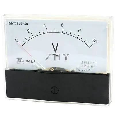 

Measurement Tool Analog Panel Voltmeter AC 0 - 10V Measuring Range