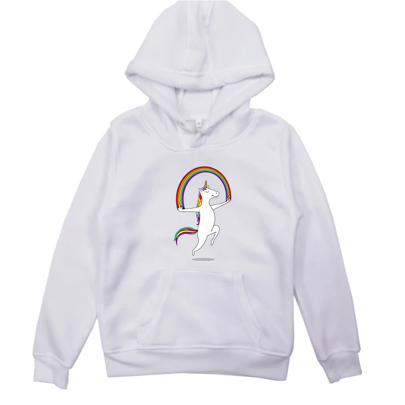 Hoodies 6 New Winter Toddler Kids Boy Girl Hoodie Unicorn Print Baby Sweatshirt Tops Clothes Roupa Infantil Black Fashion Moletom Infantil - Color: Hoodies 6