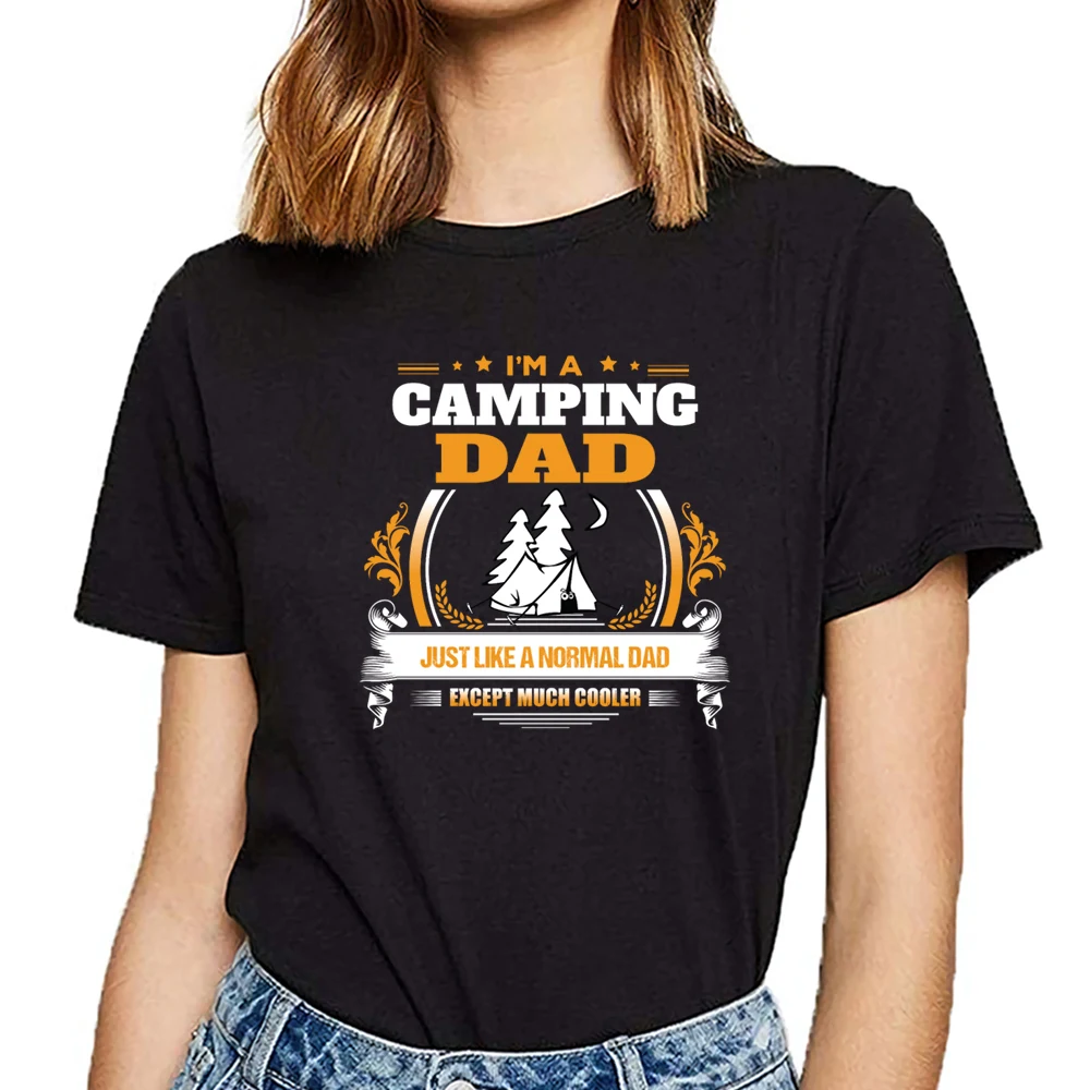 Shirt Women camping dad gift idea 