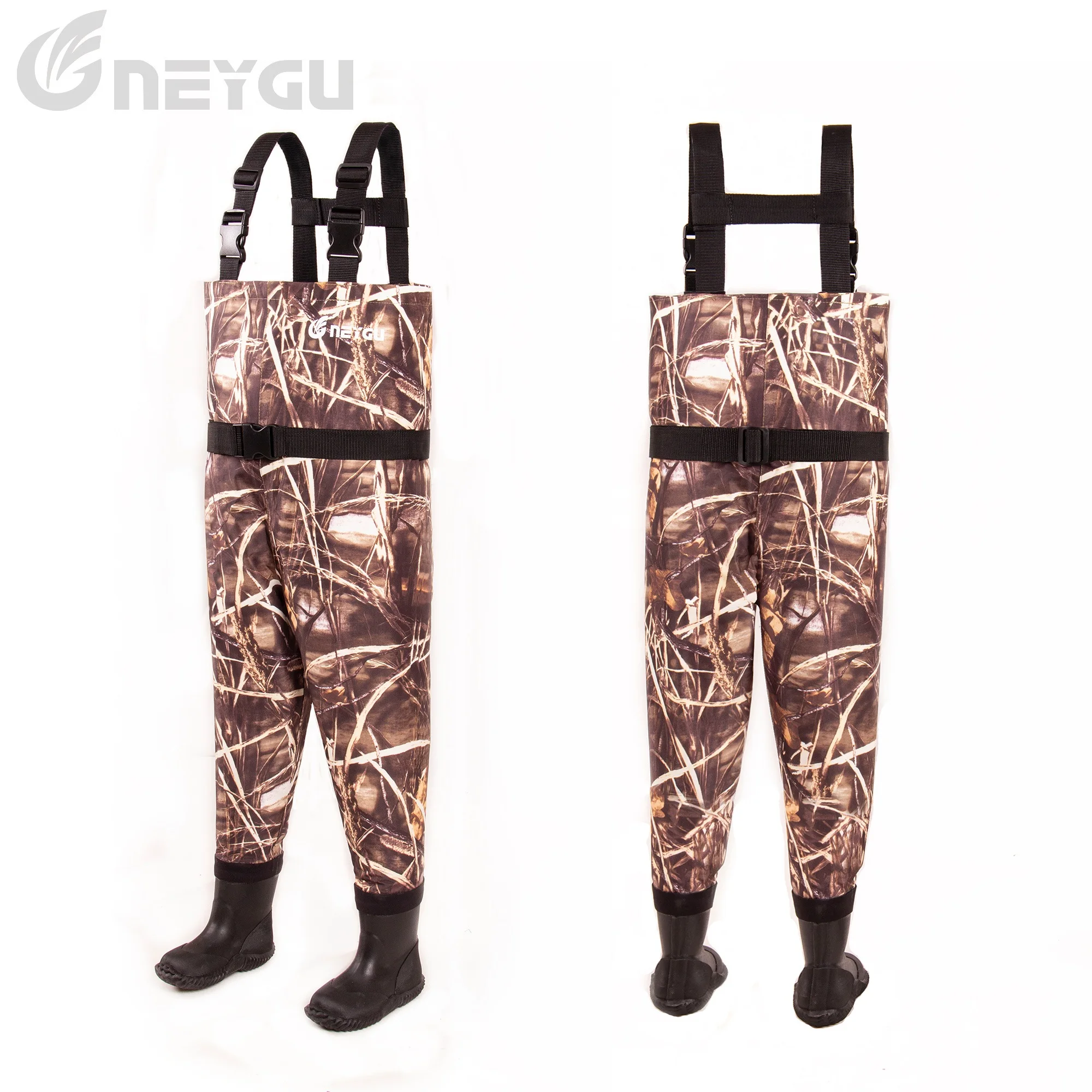 Leaf Camo NeyGu Детские рыболовные болотные сапоги, детские камуфляжные болотные сапоги, Молодежные рыболовные болотные сапоги, для маленьких мальчиков рыболовные болотные сапоги - Цвет: Leaf Camo