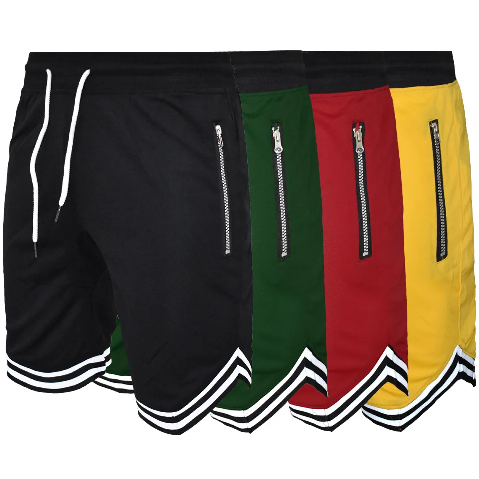 

Shorts Mens Bodybuilding Fast Dry Boardshorts Joggers Knee Length Sweatpants Summer Male Gyms Fitness Workout Beach Short
