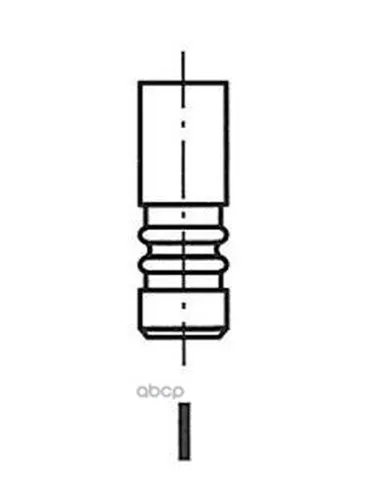 Клапан Двигателя Ford Scorpio/Sierra 2.0 85 D=0.2mm 36x8.2x110.5 Ex Freccia арт. R4052/RCR