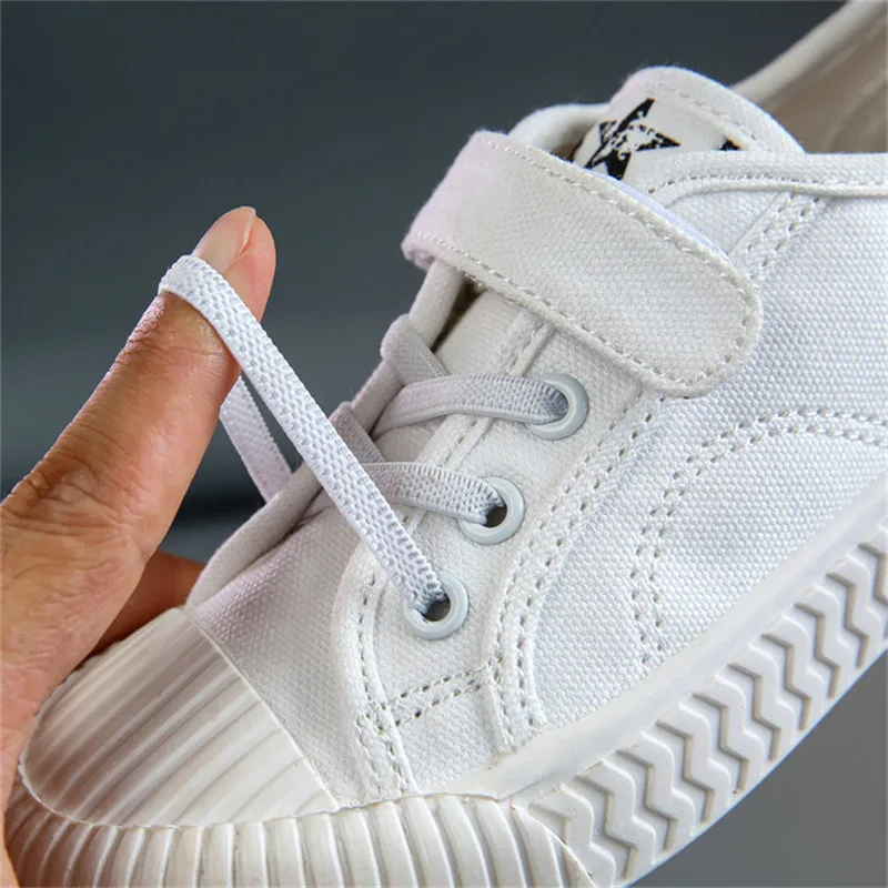 Autumn Fashion New Children Canvas ayakkabı Girls Sneakers Toddler Breathable Spring Kids Shoes For Boys Soft Casual Shoes