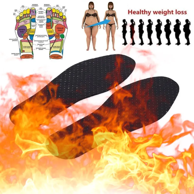 Массажные магнитные терапевтические стельки для похудения и потери веса