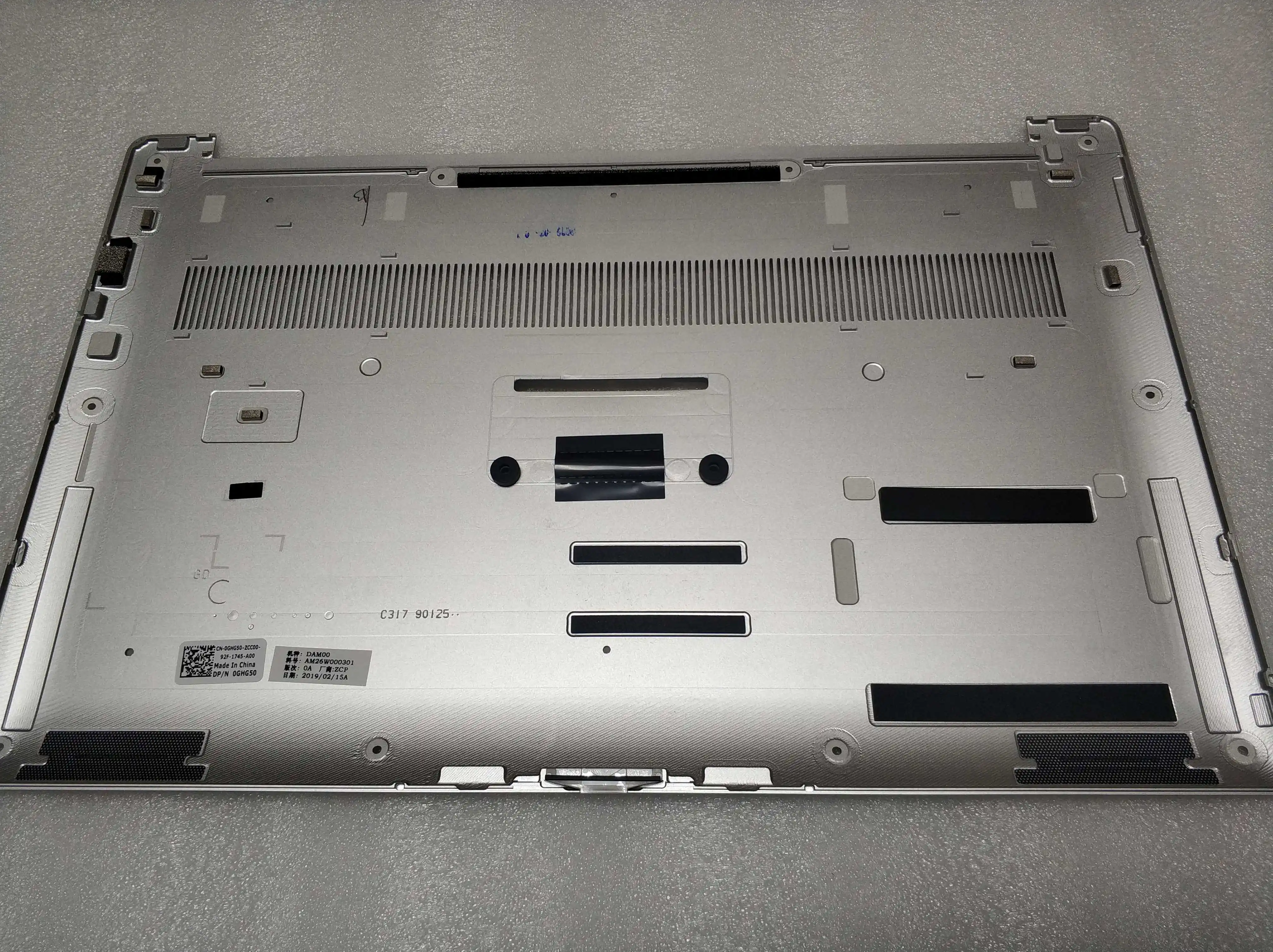 Для DELL XPS15 9570 Precision M5530 5530 D Нижний чехол GHG50 0GHG50