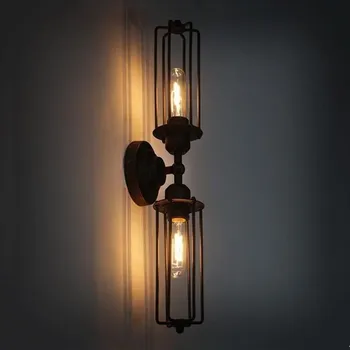 

E27 Vintage Edison LED Wall Light Modern Corridor Vintage Retro Industrial 110-220V Wall Lamp Led W-filament Indoor LED Light