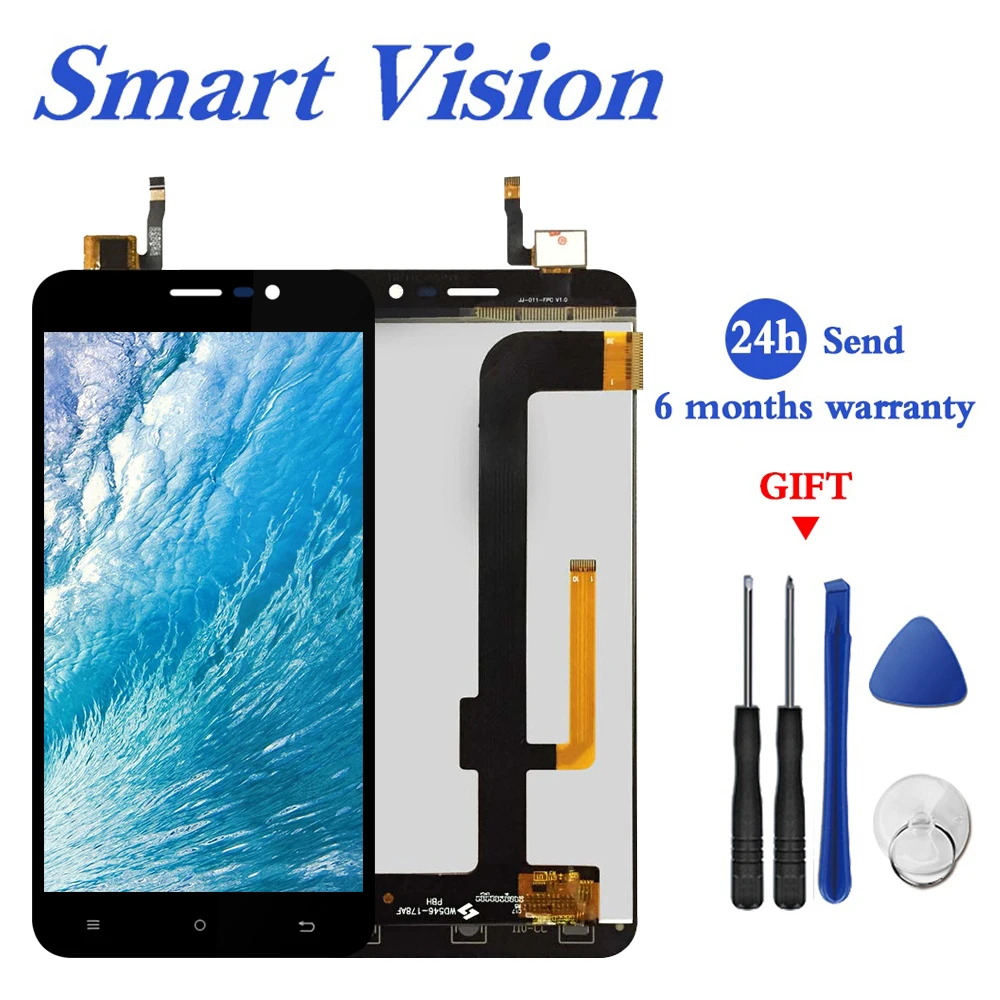 ЖК дисплей для Cubot Note S кодирующий преобразователь сенсорного экрана в сборе 5