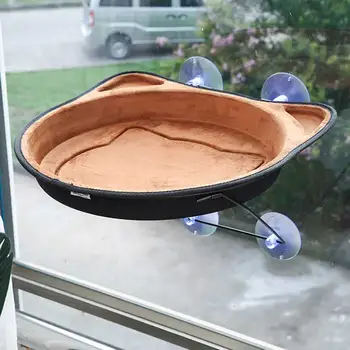 

Resting Seat Comfortable EVA With Suction Cup Window Mounted Space Saving Basking Windowsill Pet House Cat Hammock Hanging Nest