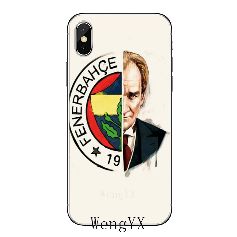 Для iPhone 11 pro XR X XS Max 8 7 6s plus SE 5s 5c iPod Touch 5 6 Чехол Турция Fenerbahce футбол - Цвет: fenerbahce-A-02