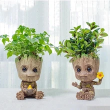 Многофункциональный цветочный горшок для дома, детская игрушка, ручка, чехол, украшение для хранения, поделки Грут, цветочный горшок, садовый горшок, цветочный горшок Многофункциональный цветочный горшок для дома, детская игрушка, ручка, чехол, украшение для хранения, поделки Грут, цветочный горшок, садовый горшок, цветочный горшок