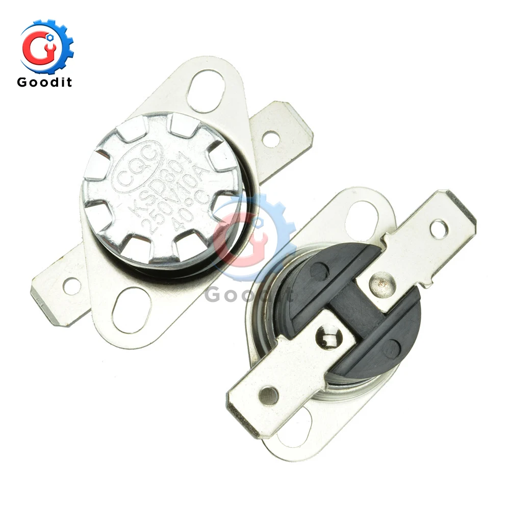 5 pcs Temperature Switch Control Sensor Thermal Thermostat 65°C N.O KSD301