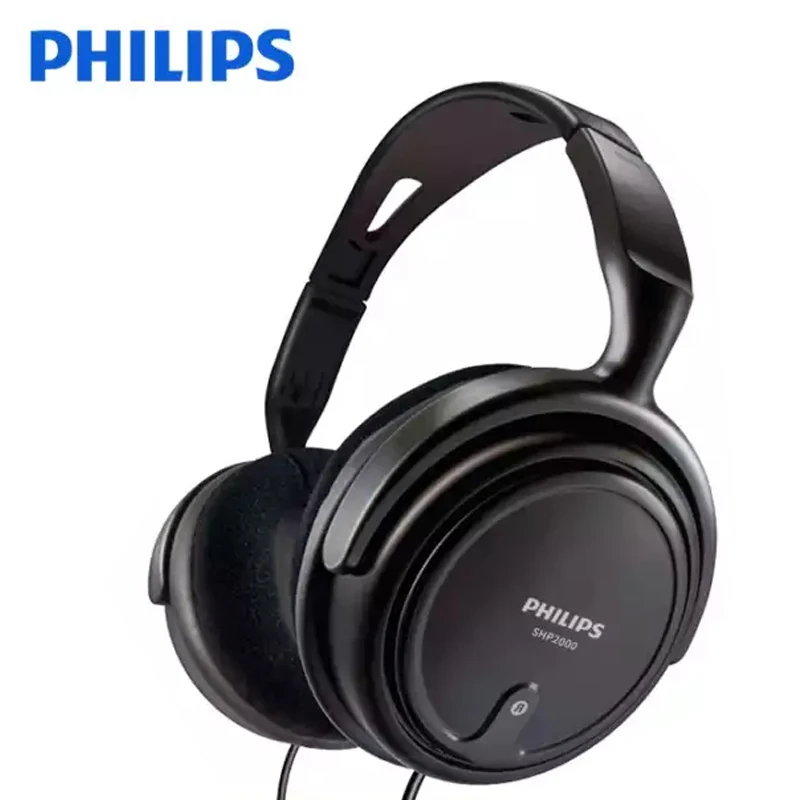 PHILIPS SHP2000 3,5 мм наушники Музыкальная гарнитура PC bass Наушники SHP2000 стандартные наушники