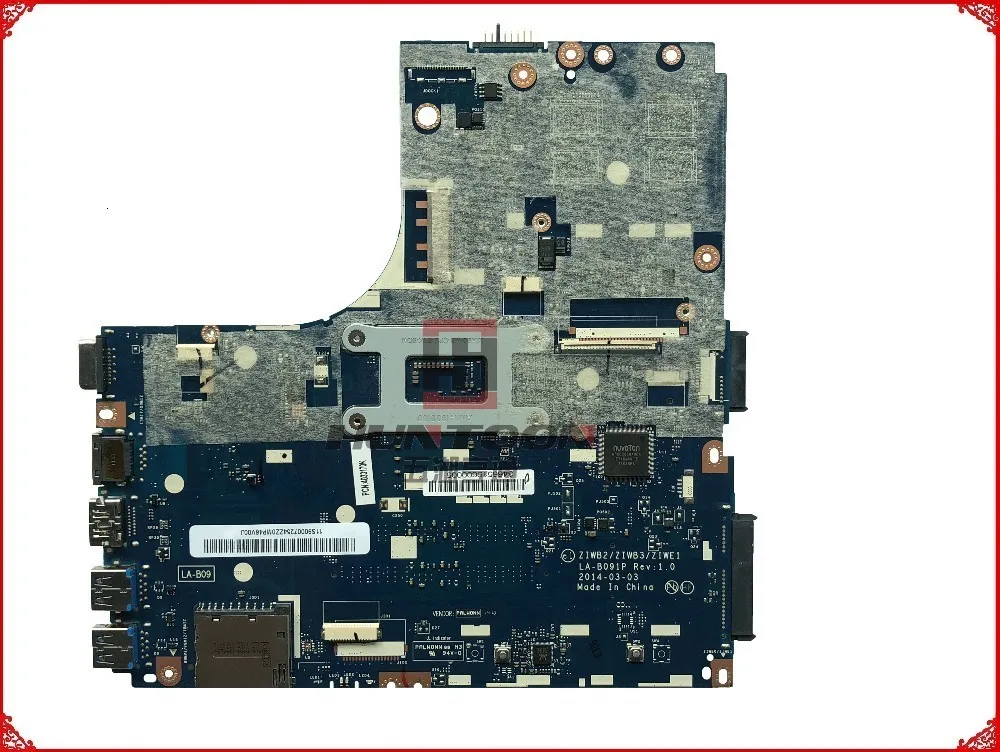 Genuine FRU:90007254 for Lenovo Ideapad B40-70 Laptop Motherboard ZIWB2/ZIWB3/ZIWE1 LA-B091P SR170 I5-4200U DDR3L 2GB Tested