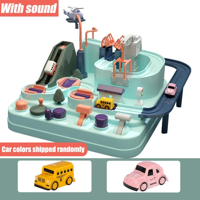 Petit Train Piste Grande Aventure Ensemble Education Circuit Voiture Enfant Jouets Voiture Bricolage Magique Route Table Jeux Pistes Jouets Pour Les Enfants Aliexpress