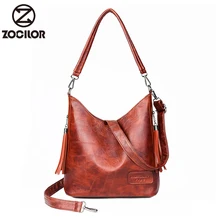 Женские мягкие кожаные сумочки, женские сумки на плечо, женская сумка, мягкая сумка, винтажная сумка с кисточками для женщин, повседневная сумка