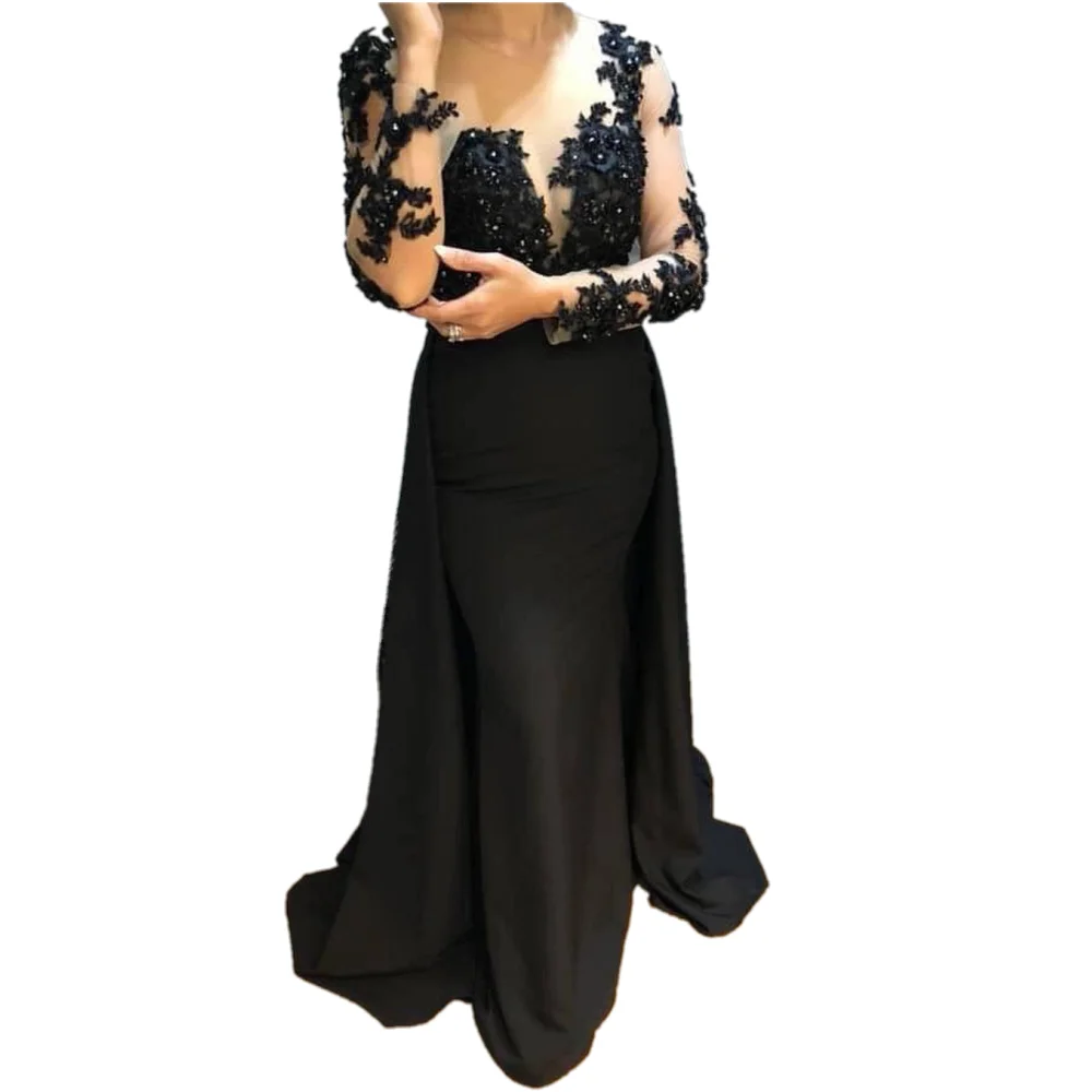 Платье для выпускного вечера es Vestidos De Gala Vestido Formatura черное платье для выпускного вечера русалка длинное