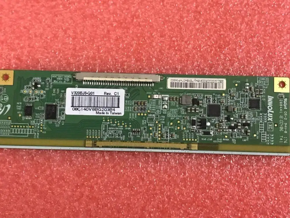 Бесплатная доставка оригинальная боковая пластина V320BJ8 Q01 Rev.C1|ЖК-экраны и панели