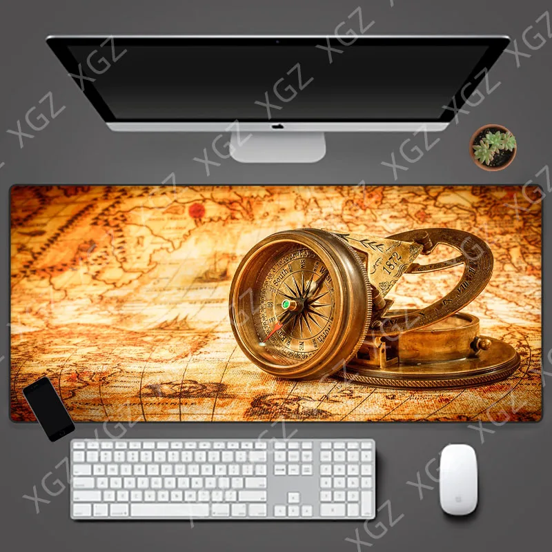 Персонализированный игровой коврик для мыши Yuzuoan XL с картой мира большой выбор