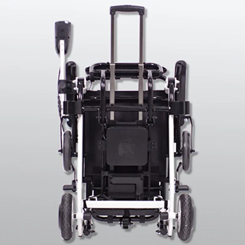 JayCreer 16 8 кг Boardable складной PowerWheelchair литийбатарея 6AH Voyage10 15KM нагрузка 100 Motor500W колесо