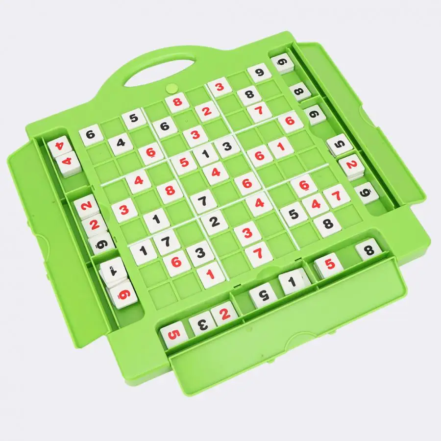 Личи пластиковые Sudoku головоломки настольные игры классические головоломки игрушки Цифровой головоломка игрушки развивающие игры для детей и взрослых
