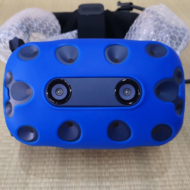 

For Htc Vive Pro Vr Virtual Reality Headset Silicone Rubber Vr Glasses Helmet Controller Handle Case Shell Silicone Case Cover