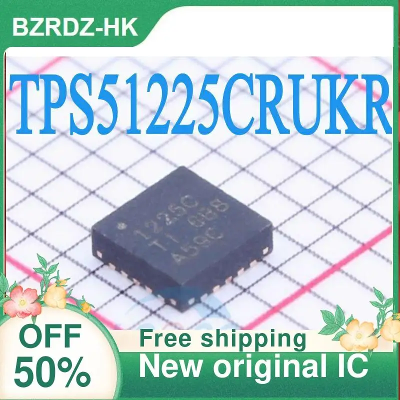 

2-10 шт./лот TPS51225CRUKR TPS51225C 1225C TPS1225C QFN новый оригинальный IC