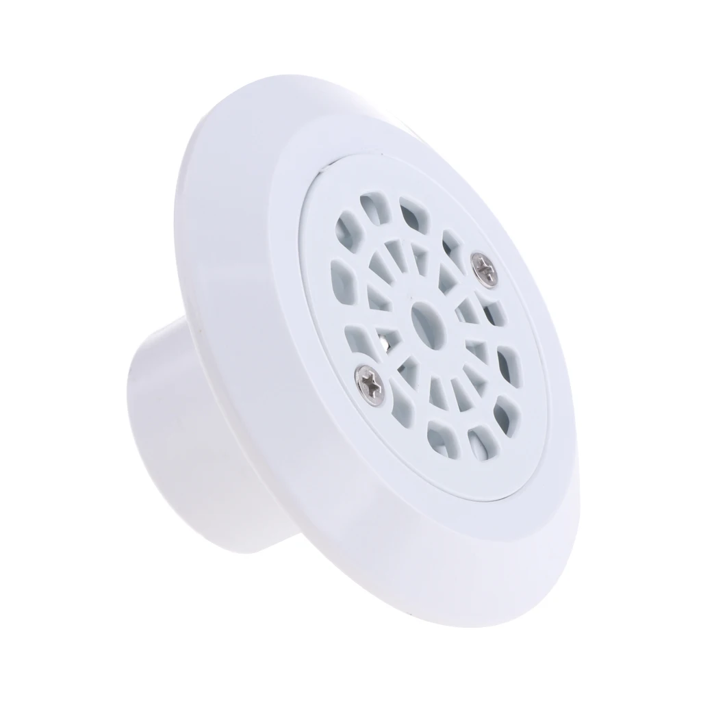 Durable Plastic Swimming Pool Drainer Water Outlet Surface Diameter 104mm