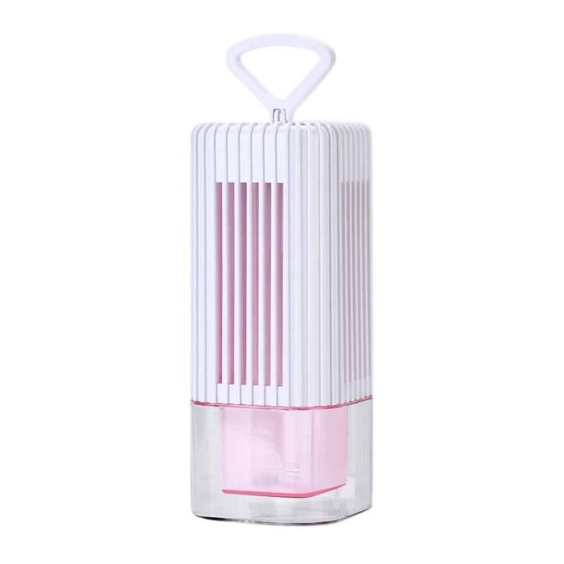 

Portable Air Humidifier Mini Inductive Pull Ring Ultrasonic Air Humidifier Home Auto Shut-Off Steam Atomization with Night Light