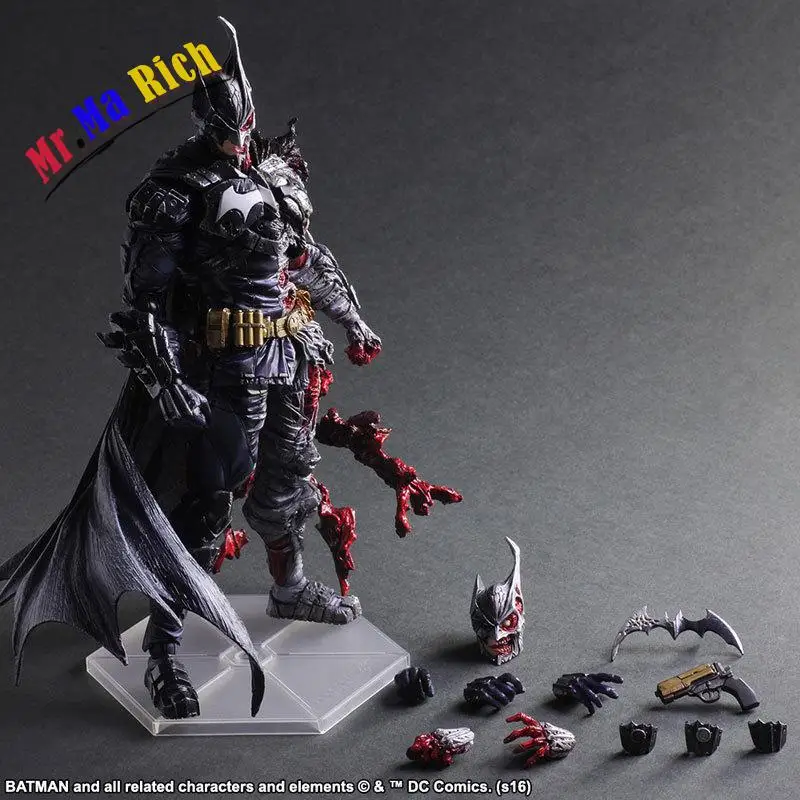 Play Arts Kai Dc Comics Batman Rogues Gallery Two-face Pvc Action Figure Collection Kids Toys Figur