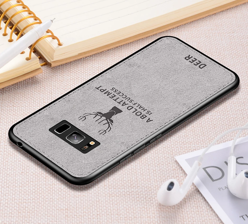 Мягкий тканевый чехол для samsung Galaxy S7 Edge S9 S8 Note 9 8 полный чехол для телефона samsung S9 S8 Plus противоударный чехол