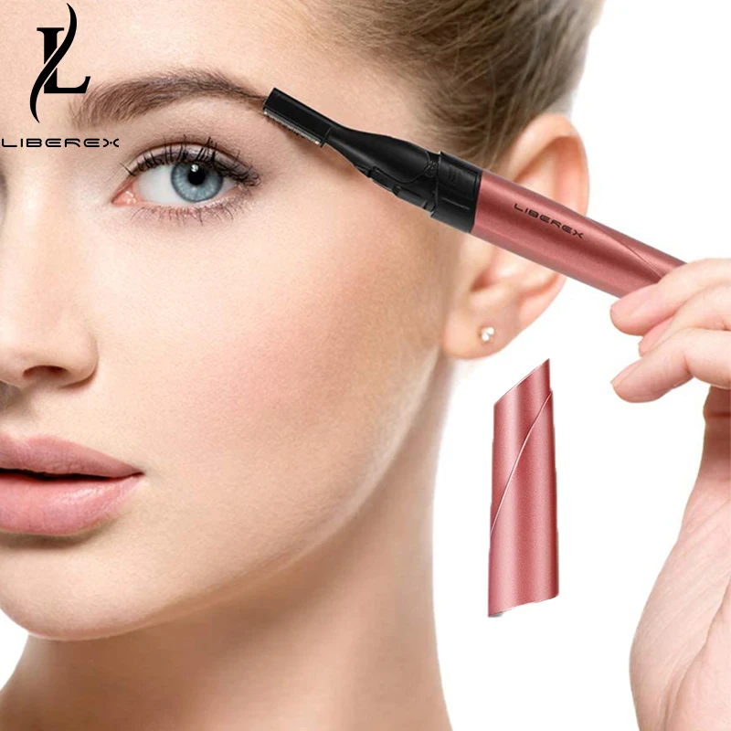 eyebrow precision trimmer and hair remover