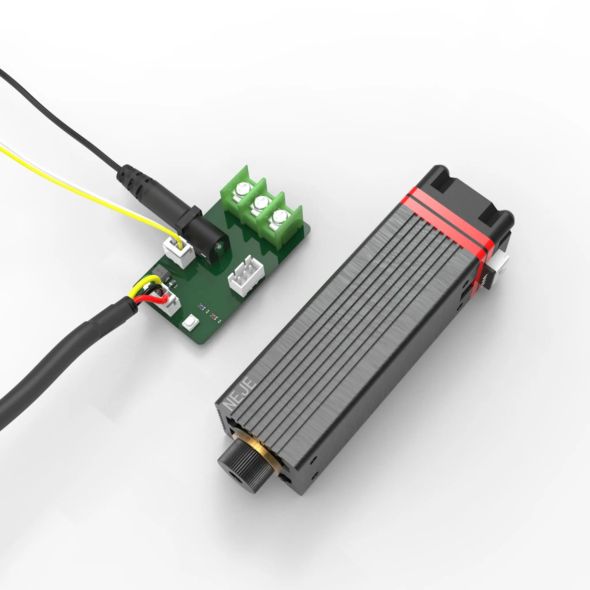 

NEJE 20W Laser Module CNC Laser Cutting/Engraving Machine 450nm Blue Light With TTL / PWM Modulation for CNC DIY
