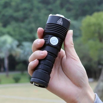 

Powerful XHP70 XHP70.2 LED Tactical Flashlight hunting Torch 3600LM 26650 battery Camping search rescue lamp JKK70 Hard Light