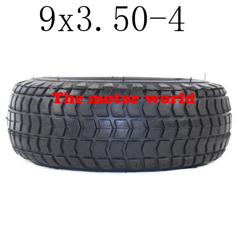 Новейшая Высокоэффективная 9X3. 50-4 пневматическая шина с ободами для электрического скутера газовый скутер карманный велосипед Электрический трехколесный велосипед